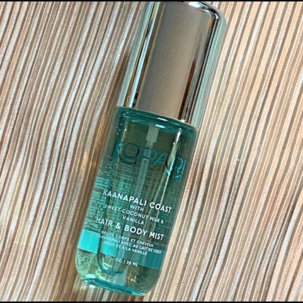 KOPARI Hair Mist KAANAPALI COAST Coconut Milk & Vanilla 1 oz (30 mL)